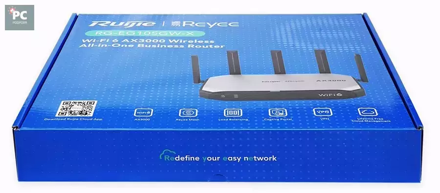 Ruijie Reyee RG-EG105GW-X &mdash; WiFi 6 AX3000